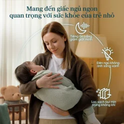 Máy lọc không khí cho trẻ sơ sinh Levoit Sprout đảm bảo giấc ngủ cho trẻ