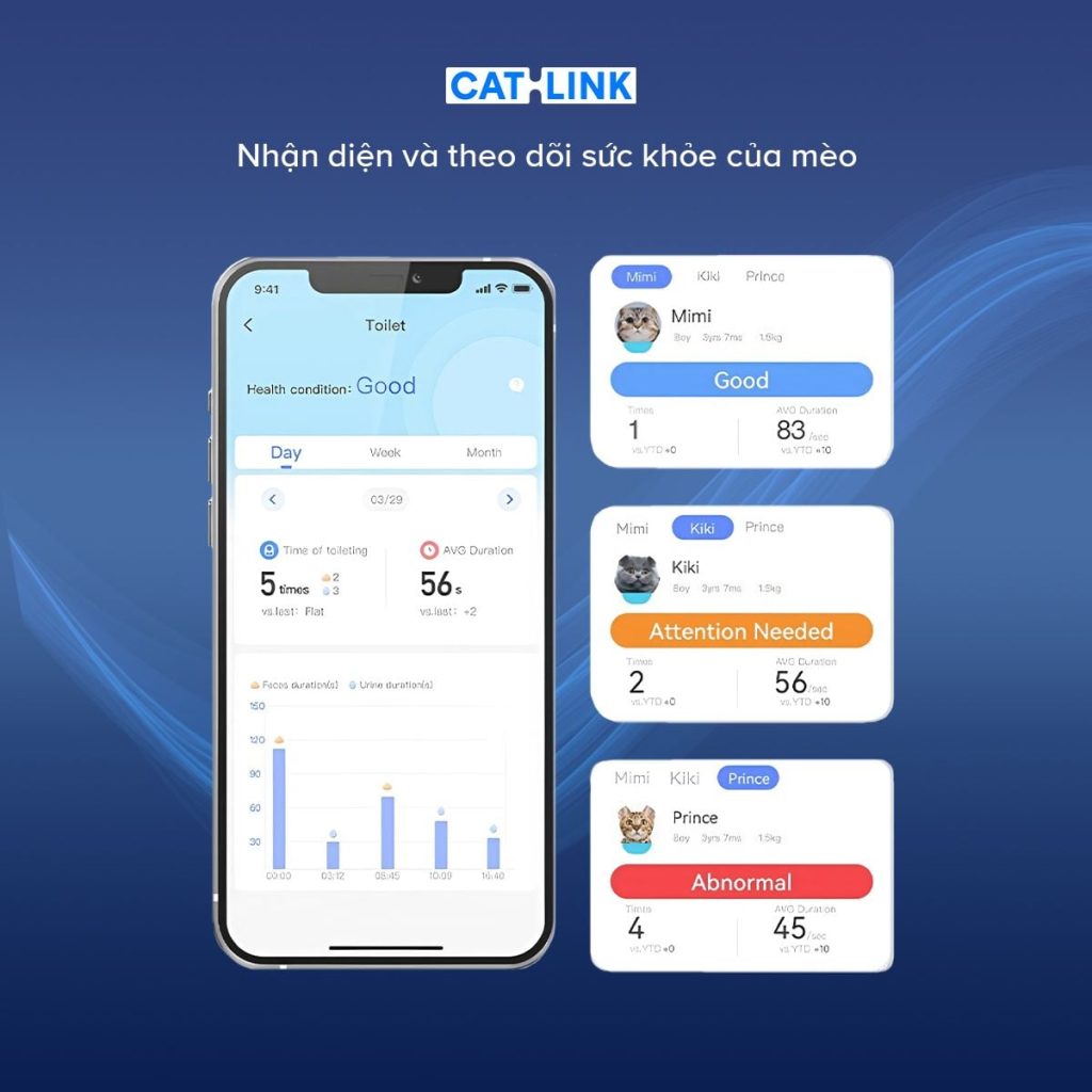 Máy dọn phân cho mèo tự động CATLINK Pro X Luxury điều khiển qua App