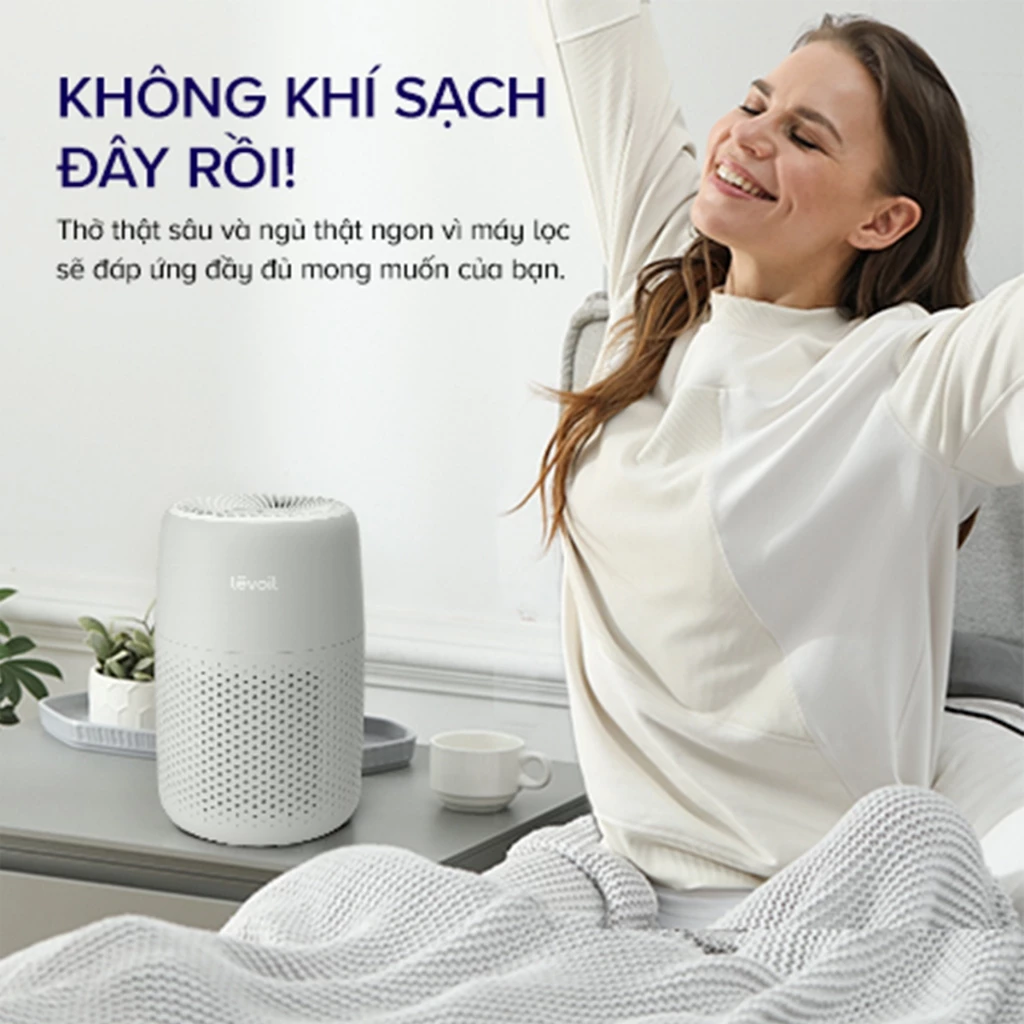 Máy lọc không khí Levoit Core Mini Pro lọc sạch không khí