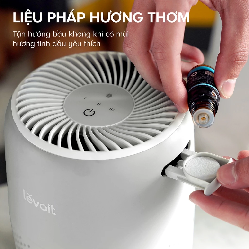 Máy lọc không khí Levoit Core Mini Pro liệu pháp hương thơm