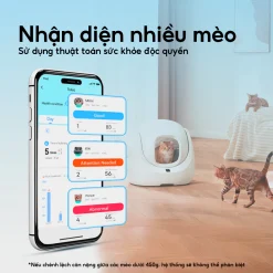 Máy dọn phân cho mèo tự động CATLINK SE - SE Lite nhận diện nhiều mèo