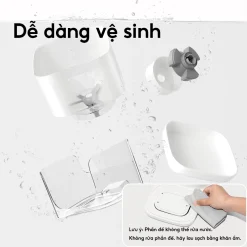 Máy cho chó mèo ăn tự động CATLINK Fresh 2 dễ dàng vệ sinh