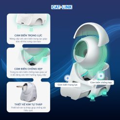 Máy Dọn Phân Cho Mèo Tự Động CATLINK Young công nghệ tiên tiến