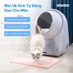 Máy Dọn Phân Cho Mèo Tự Động CATLINK Young bồn vệ sinh tự động